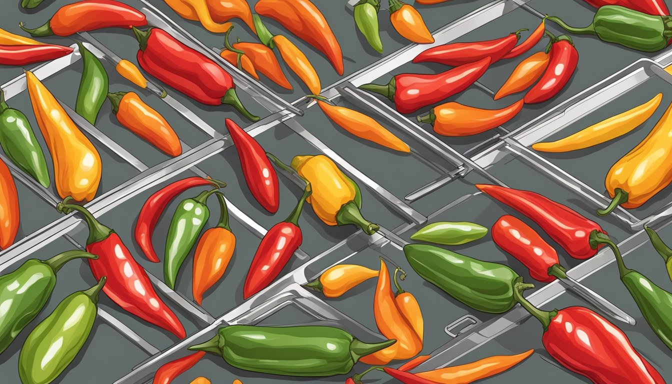 Dehydrate Spicy Peppers: Preserve Their Heat and Flavor with Ease