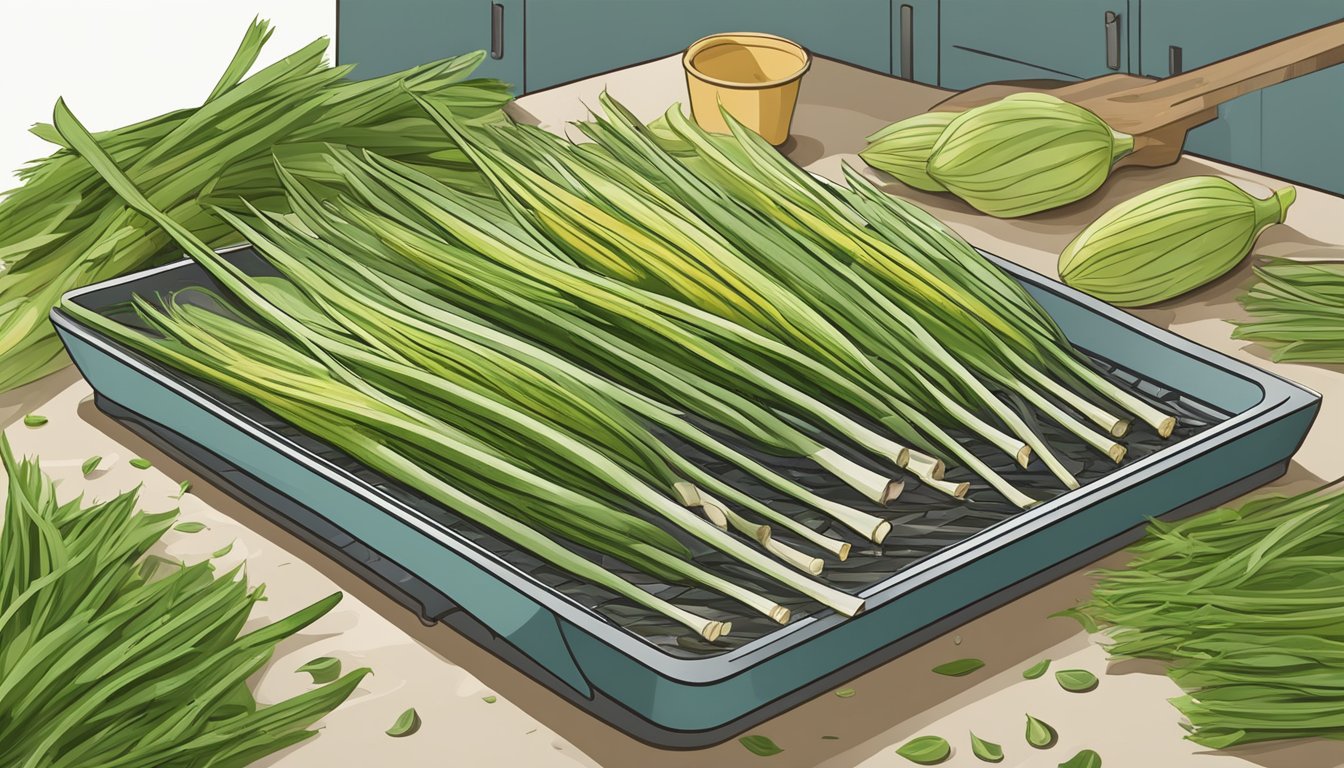 Mastering the Art of Dehydrating Wild Leeks