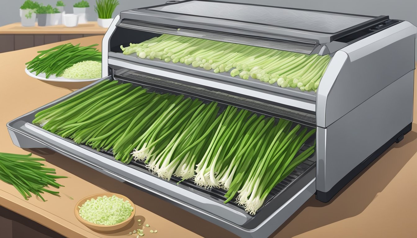 Mastering the Art of Dehydrating Green Onions for Long-Term Storage