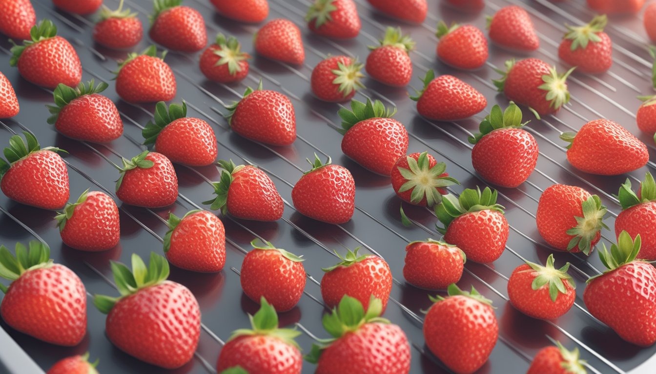 Quick Guide to Dehydrating Frozen Strawberries