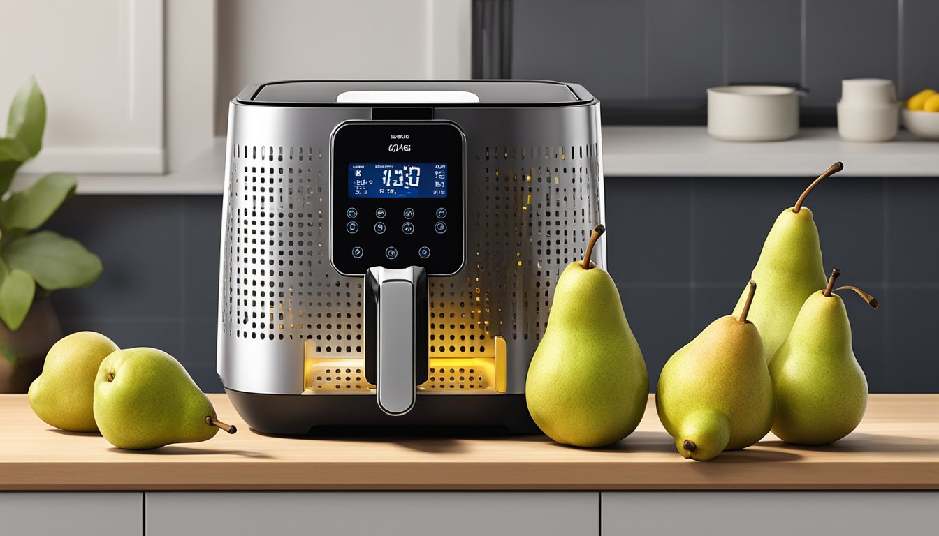 Quick & Easy Pear Dehydration in an Air Fryer