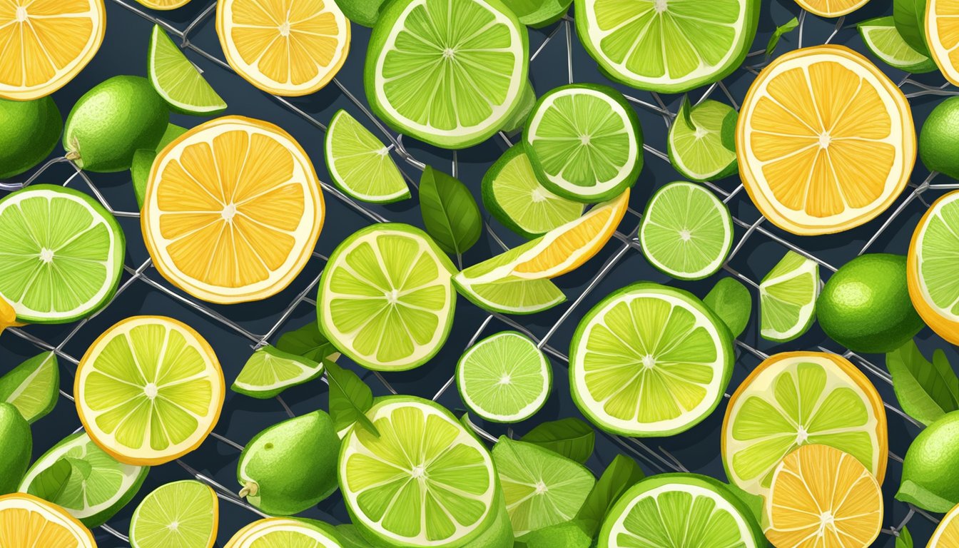 Easy Guide to Dehydrating Lime Slices for Long-Lasting Citrus