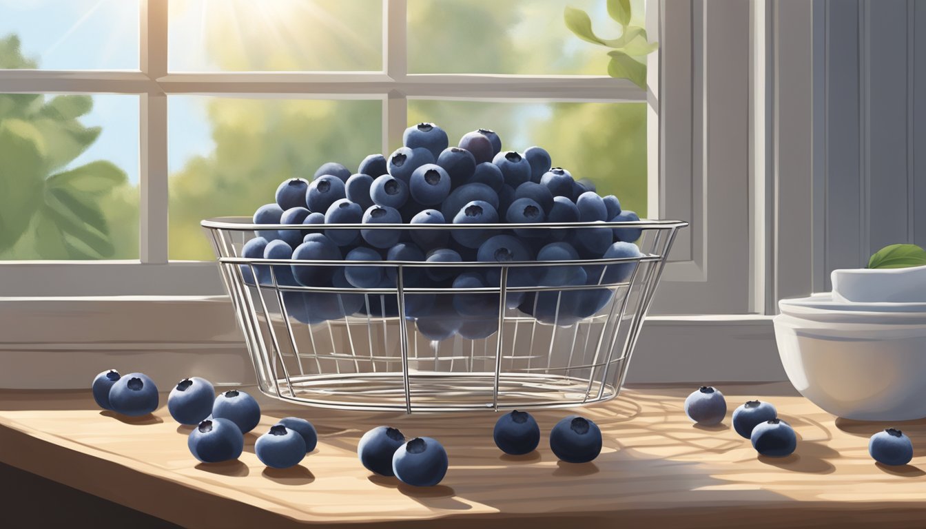 Dehydrate Blueberries Easily in Your Oven