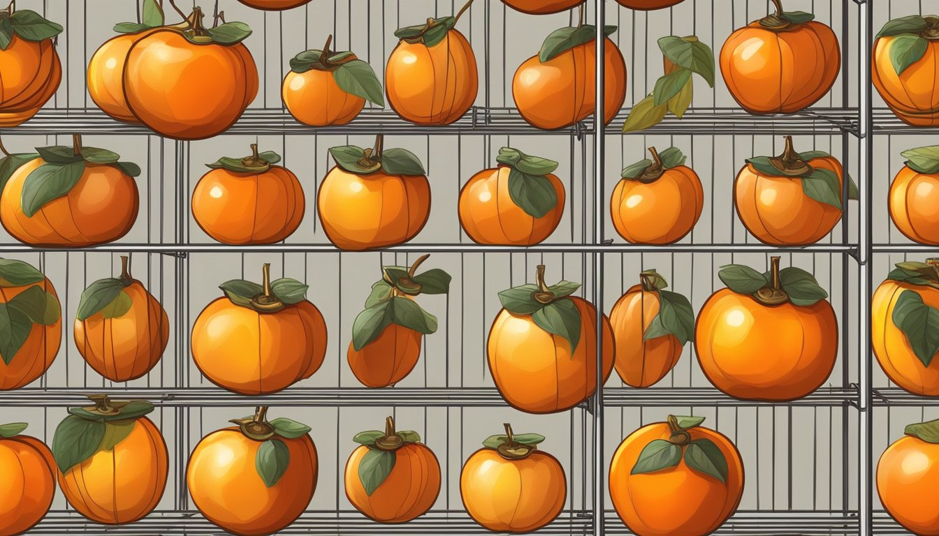 Easy Oven Method for Dehydrating Persimmons