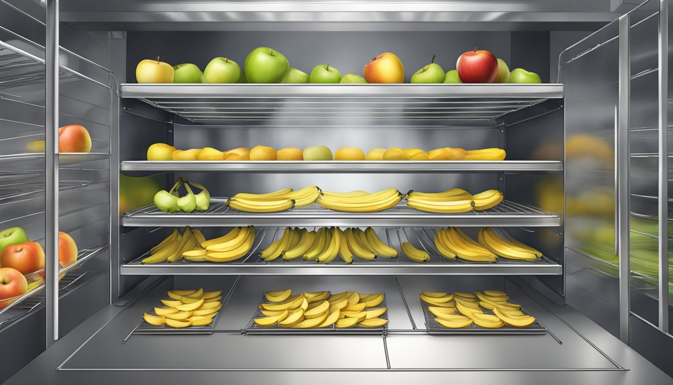 Easy Oven Method for Dehydrating Apples and Bananas