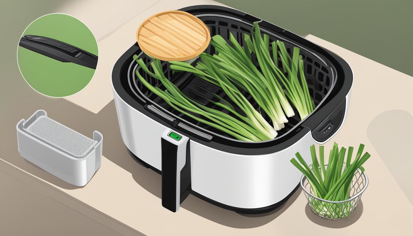 Master the Art of Dehydrating Green Onions in Your Air Fryer