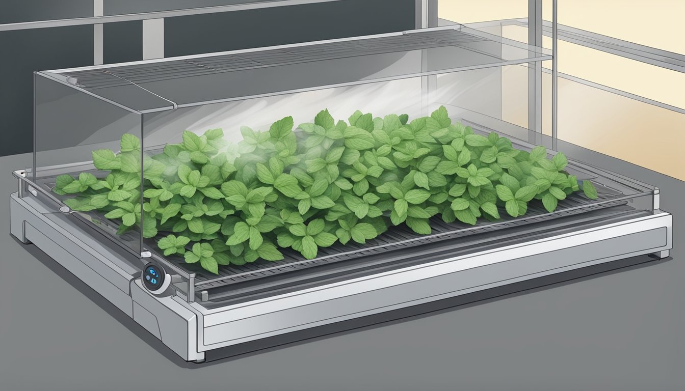 How to Dehydrate Mint in Dehydrator: A Quick and Efficient Method