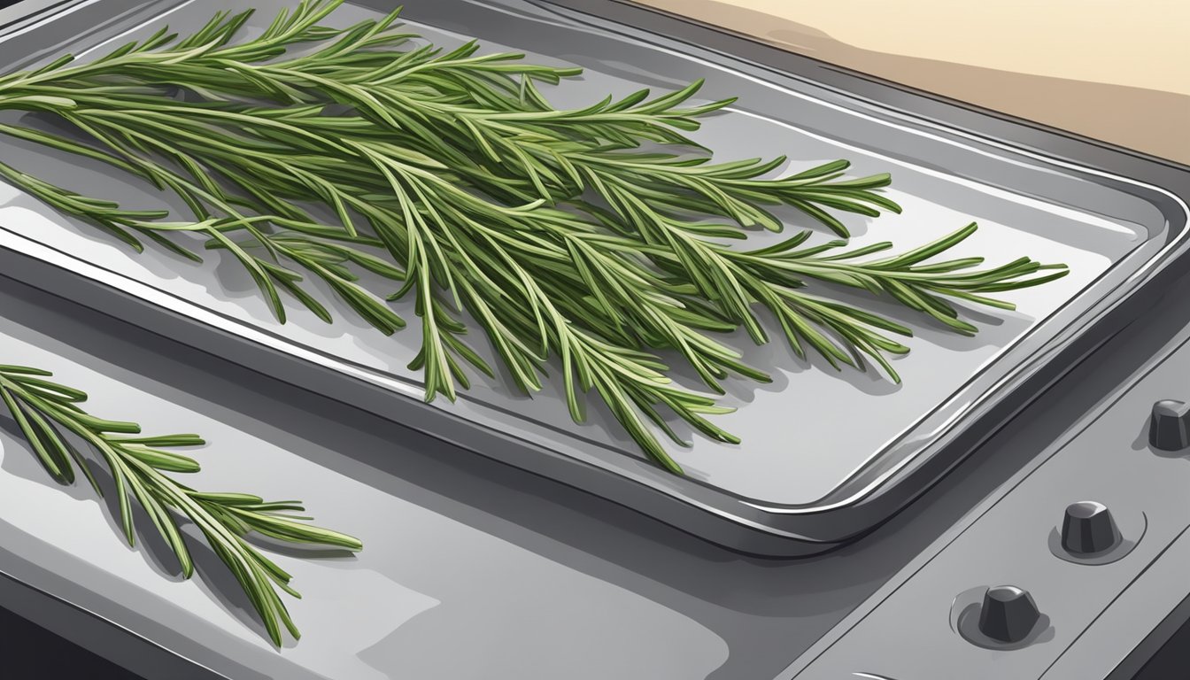 How to Dehydrate Rosemary in Oven: Quick and Easy Preservation Method