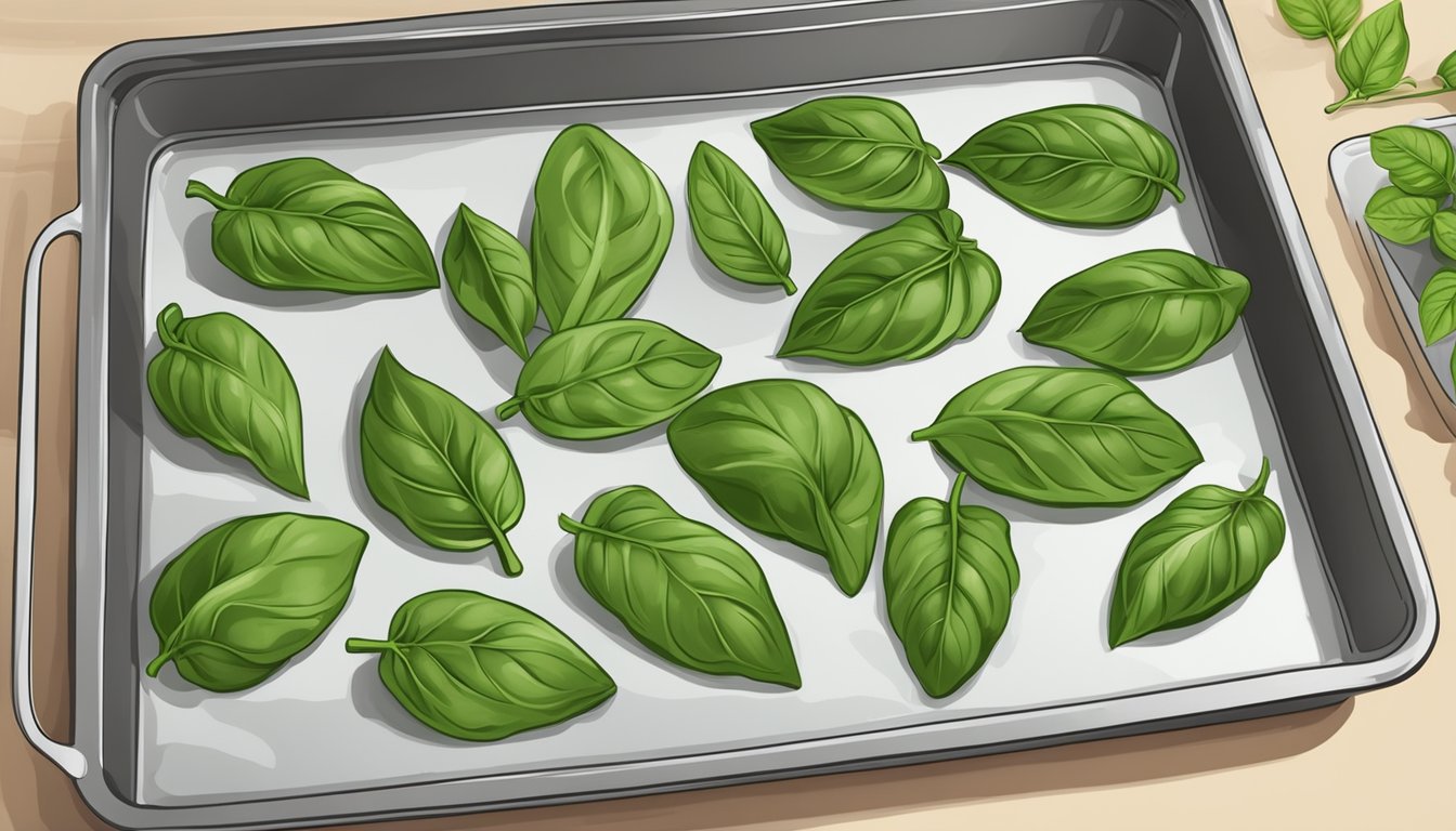 How to Dehydrate Basil in Oven: Quick and Easy Method for Preserving Your Herb Harvest