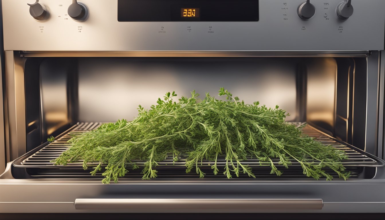 How to Dehydrate Thyme in the Oven: Quick and Easy Preservation Method