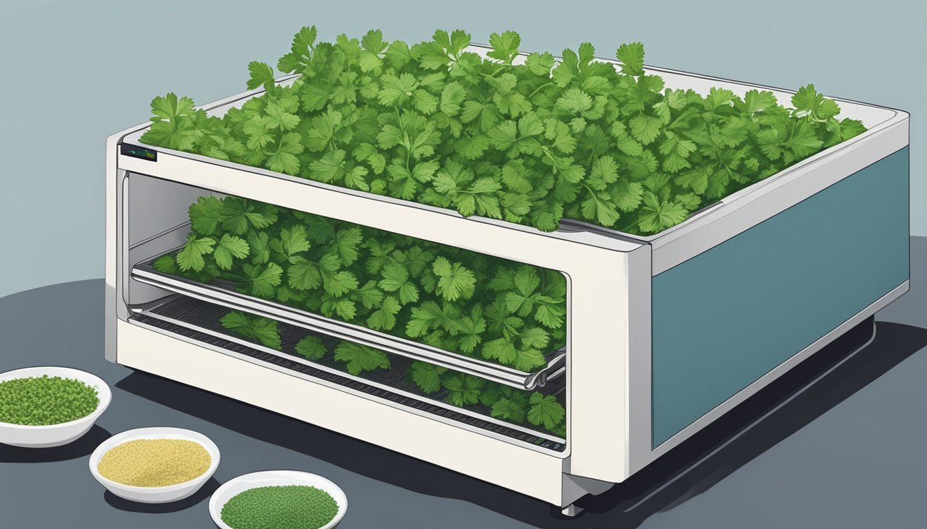 How to Dehydrate Cilantro: A Quick and Easy Guide for Preserving Fresh Herbs