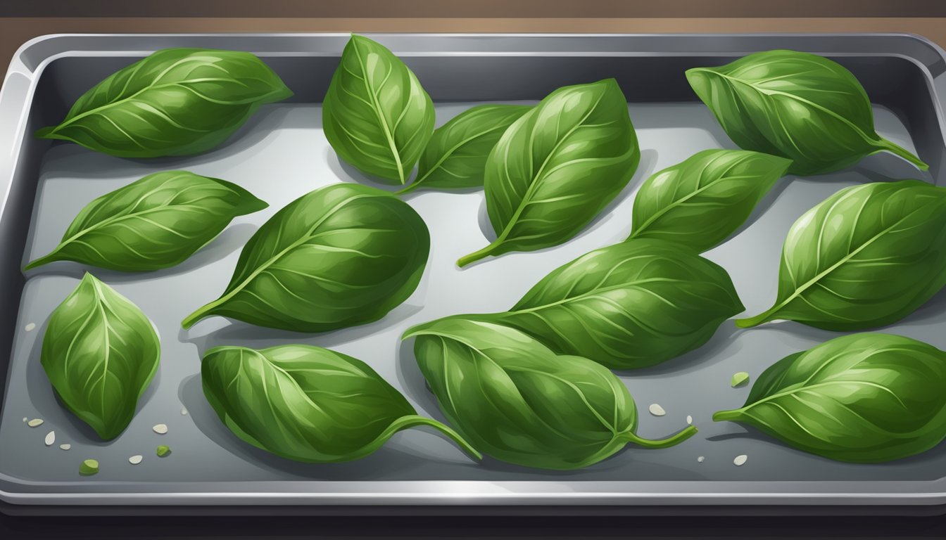 How to Dehydrate Basil in the Oven: Quick and Easy Preservation Method